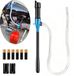 Pompe de transfert électrique, pompe manuelle pour eau, huile, essence, diesel, avec alimentation par batterie. Pompe de vidange d'huile pour le transfert de liquides pour voiture, moto, bateau, bidon, réservoir et fût