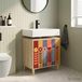 Maison Exclusive Armoire de salle de bain ESSEN Sonoma 60 x 40 x 60 cm