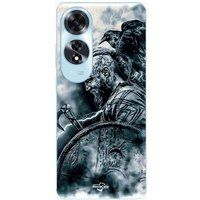 Maniacase Hoesje Oppo A60 vikings ragnar lothbrok schild raaf