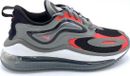 Nike Air Max Zephyr (GS) Baskets Taille 38.5 Gris Noir Rouge
