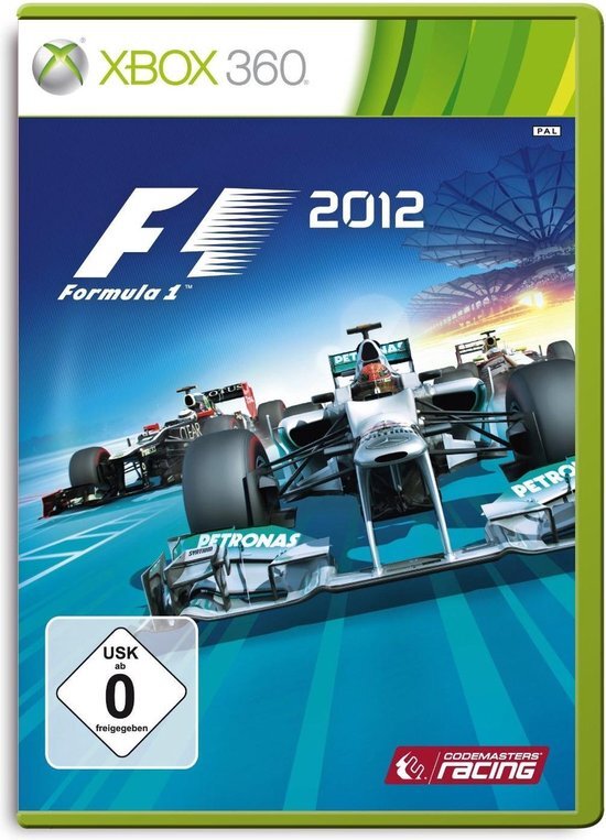 Codemasters F1 Formula One 2012 Game XBOX 360