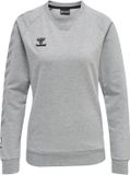 Hummel Hmlmove Grid Cotton Sweatshirt Woman Grey Melange-S