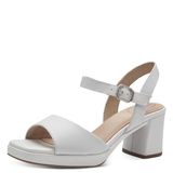 Tamaris COMFORT Tamaris WIDE FIT Dames Sandaaltje 8-88309-42 108 H-breedte Maat: 38 EU