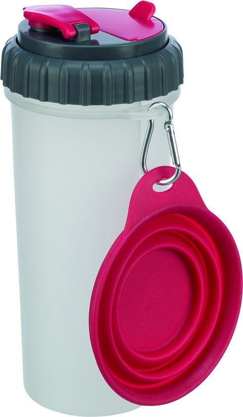 Trixie Voer- en Waterreservoir voor onderweg - Ø11x23 cm
