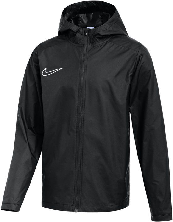 Y Nike Team Jas Kinderen Academy 25 Rain Jacket Zwart - Maat XS