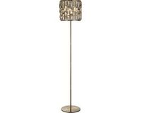 Searchlight BIJOU Vloerlamp Kristal Messing