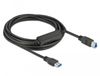 Delock USB-kabel USB 3.2 Gen 1 (3.1 Gen 1) 5 m USB A naar USB B Zwart