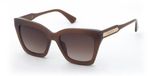 Nina Ricci SNR463 Rosa cipria opalino lucido 53/19/145 Vrouwen Zonnebril