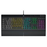 Corsair K55 RGB PRO Gaming toetsenbord USB QWERTY Spaans Zwart