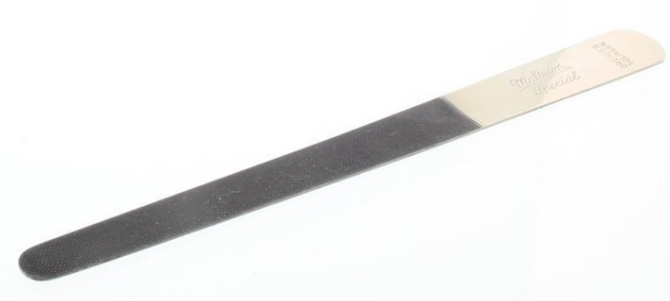 Malteser Nagelvijl 13 cm nikkel rond 20 13 RD 1 ST
