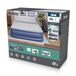Bestway Tritech King Luchtmatras met Ingebouwde AC Pomp en Antimicrobiële Coating 2,03 m x 1,93 m x 56 cm