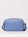 Coccinelle Pebbled Leather Crossbody Bag Wo - Gnawed Blue Clutch Bags