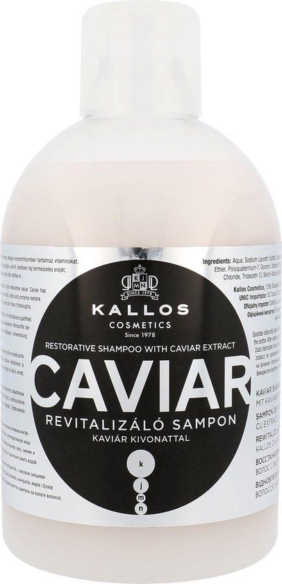 Kallos Cosmetics Caviar Herstellende Shampoo - 1000 ml