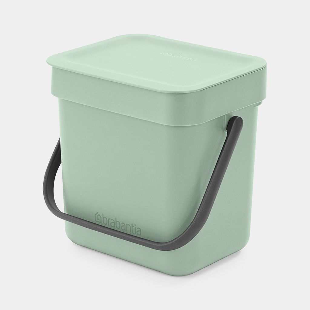 Brabantia Sort & Go Afvalbakje - 3 liter - Jade Green
