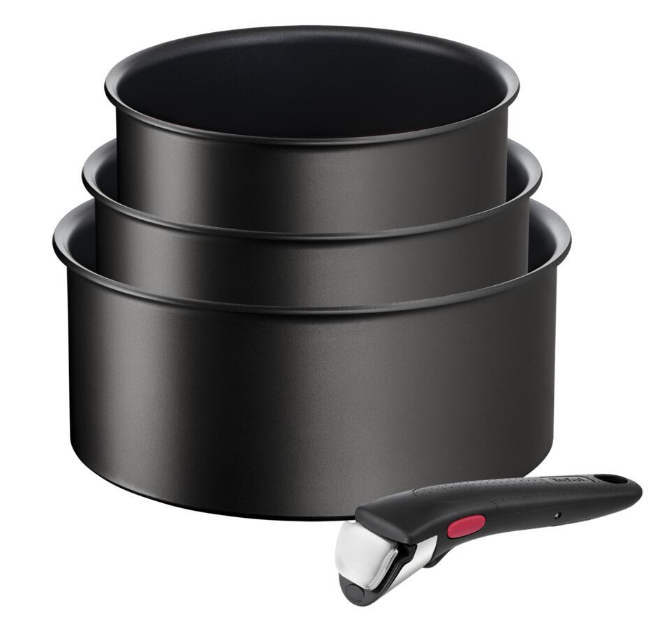 Tefal Ingenio Unlimited L7639102 4-delige Pannenset - Zwart