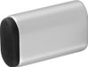 Hermeta Deurbeslag buffer aluminium F1/rubber ovaal 60mm 4704-01