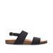 nae Vegan Shoes Sandaal 'SAVAI' antraciet