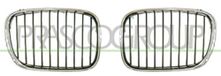 PRASCO Kühlergitter BM0452014 vorne links | Compatibel met: BMW 5, 5 Touring
