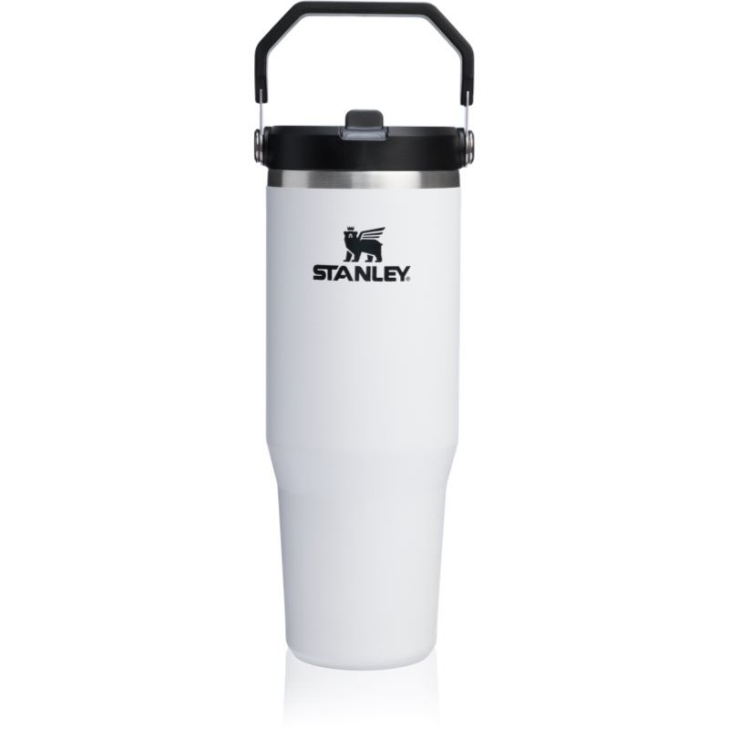 Stanley IceFlow™ Flip Straw Chalk Tumbler (Thermosbeker), 0.89L - Wit