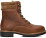 AYANA 754 Veterboots Dames Bruin Maat 41