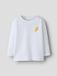 Nmmnikan NAME IT NMMNIKAN LS NREG TOP LNOOS Jongens Blouse Lange Mouw Katoen Wit