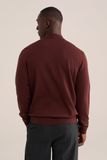 WE Fashion Heren regular fit trui van merinowol