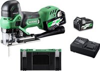 HiKOKI CJ36DBWRZ 36V Accu Decoupeerzaag Set (2x 2.5Ah) | Koolborstelloos