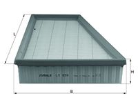 MAHLE Luftfilter LX998
