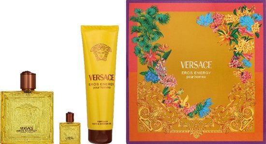 Versace Eros Pour Homme Giftset edp 5ml + 100ml + Showergel 100ml