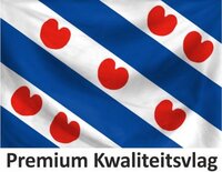 Friese Vlag Friesland 200x300cm Premium - Polyester - Geschikt voor boot