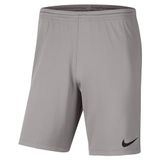 Nike Park III Short Junior Licht Grijs Unisex Polyester