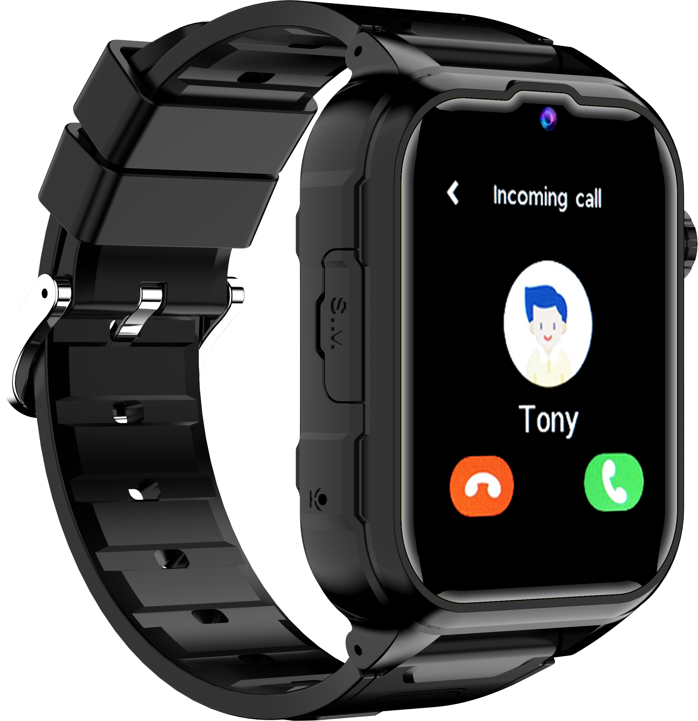 Denver Kindersmartwatch met GPS - Videobellen/SMS - SOS-knop - 4G - GPS Tracker - Simkaart - SWGL149