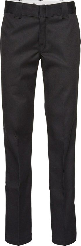 Dickies Heren 873 Slim Straight Chino Broek Zwart