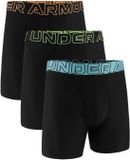 Under Armour Performance Tech 6" 3 Pack Solid Boxer Briefs Heren
