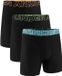 Under Armour Performance Tech 6" 3 Pack Solid Boxer Briefs Heren