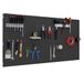 Simon Rack Gereedschapsorganizer voor aan de Muur met 17 Accessoires, Metaal, 600x1200x35 mm, Antraciet – Simonwork