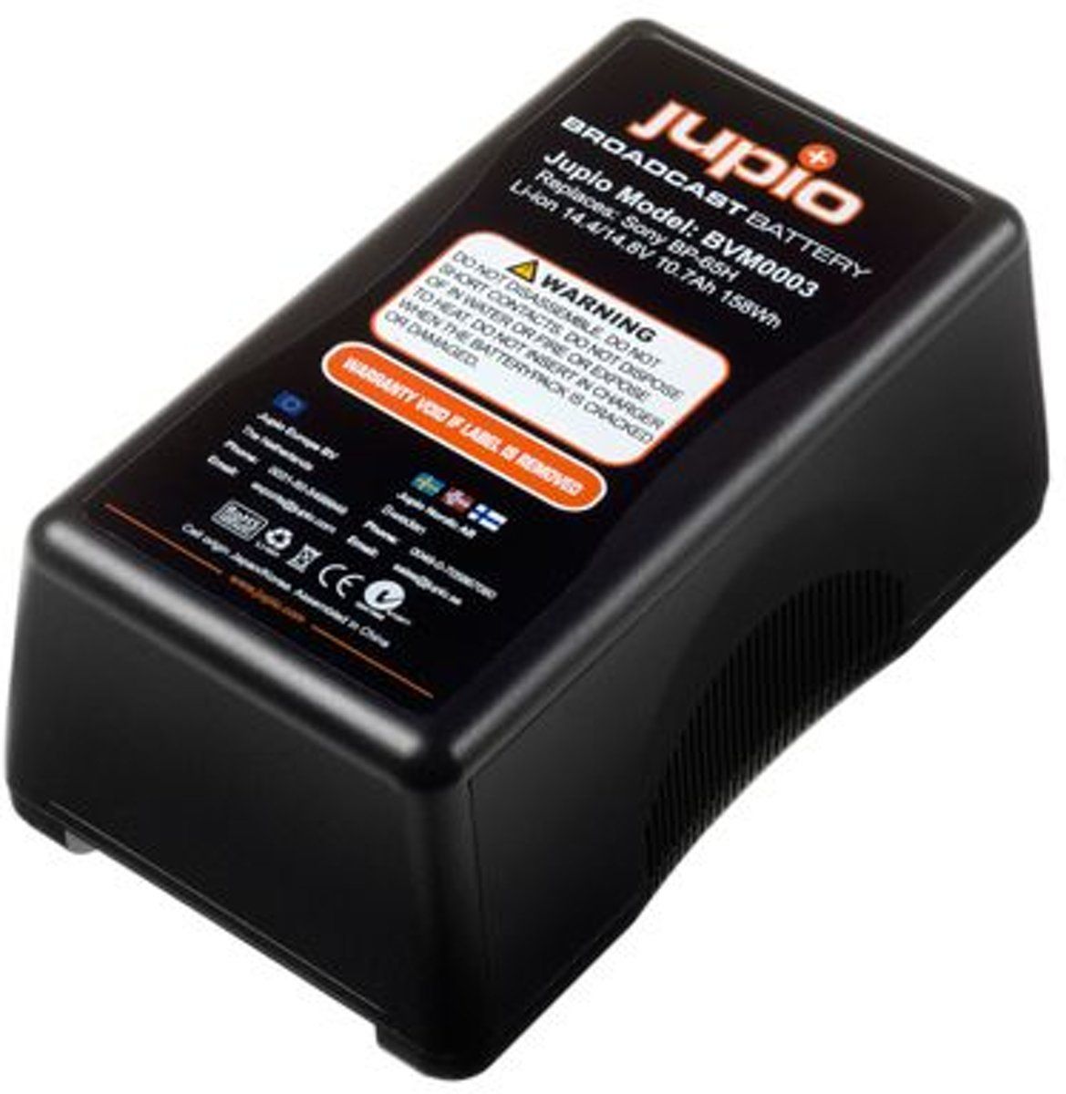 Jupio V-Mount Battery 6600mAh - D-Tap and USB 5v DC Output