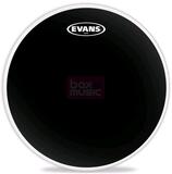 Evans B13ONX2 13 inch Onyx snare tom timbale drumvel Black