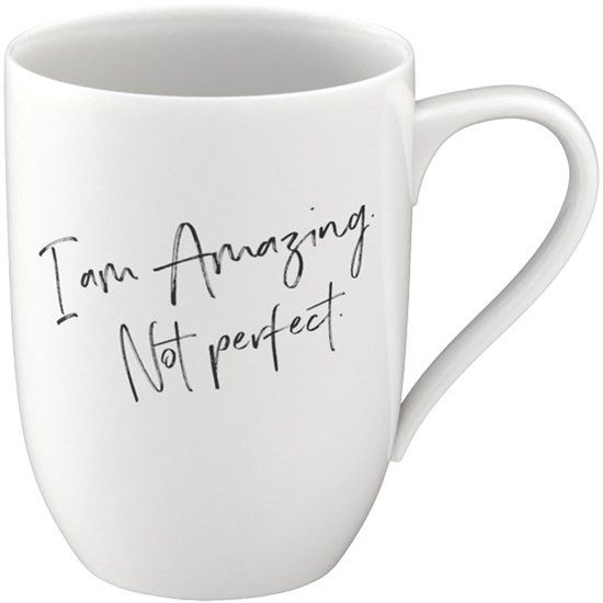 Villeroy & Boch Becher 'Amazing. Not Perfect.' Statement 290 ml
