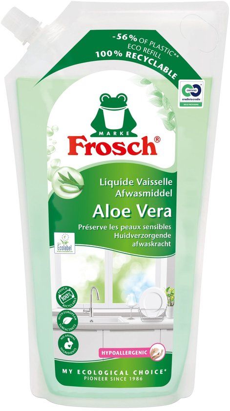 Frosch Afwasmiddel Aloë Vera Navulling 1l