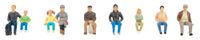 Faller - 1:87 Zittende Personen Ii (7/22) *fa151663