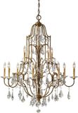 Steady Lighting Bohemian Kroonluchter - Metaal - Brons - 12x E14
