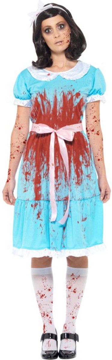 Generik Bloederig Alice prinses kostuum voor vrouwen - Blauw - Polyester - Volwassenen