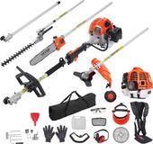 Vevor 6-In-1 Heggenschaar Benzine Heggenschaar 52CC Heggenschaar met Lange Steel