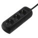 Hama 00108843 Overspanningsbeveiliging Zwart 3 AC-uitgang(en) 230 V 5 m