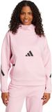 Adidas Z.N.E. Sweatshirt Met Capuchon - Dames - Roze
