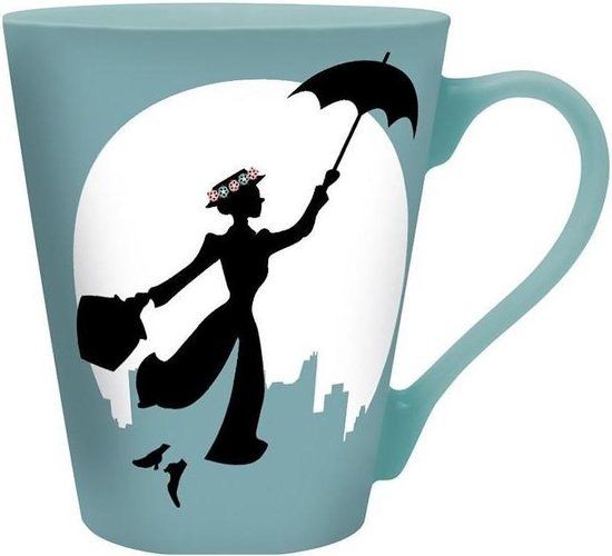 ABYstyle Mary Poppins Silhouette Mug in Box 340Ml