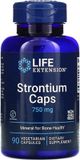 Life Extension Strontium Caps, 750 mg, 90 Capsules végétariennes