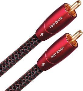 AudioQuest Red River RCA - 0.5m - Zwart