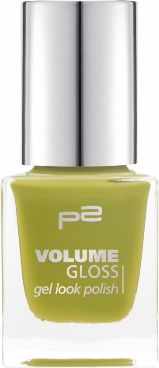 P2 Cosmetics EU Volume Gloss Nagellak 520 Fee Rider 12ml geel/groen